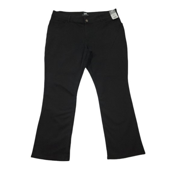 Rider By Lee Indigo Woman Plus Size Black Pant (Sz 20W M) - Picture 1 of 8